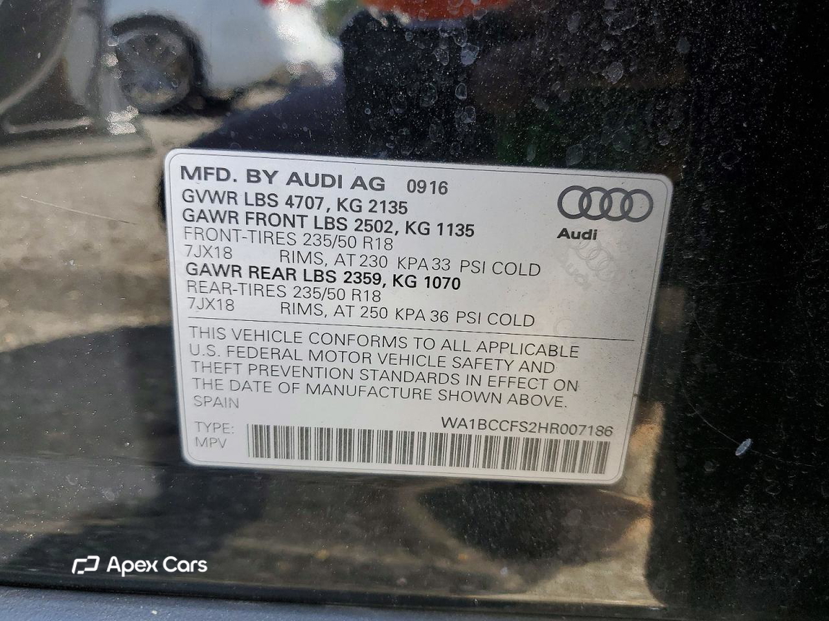Audi Q3 2017