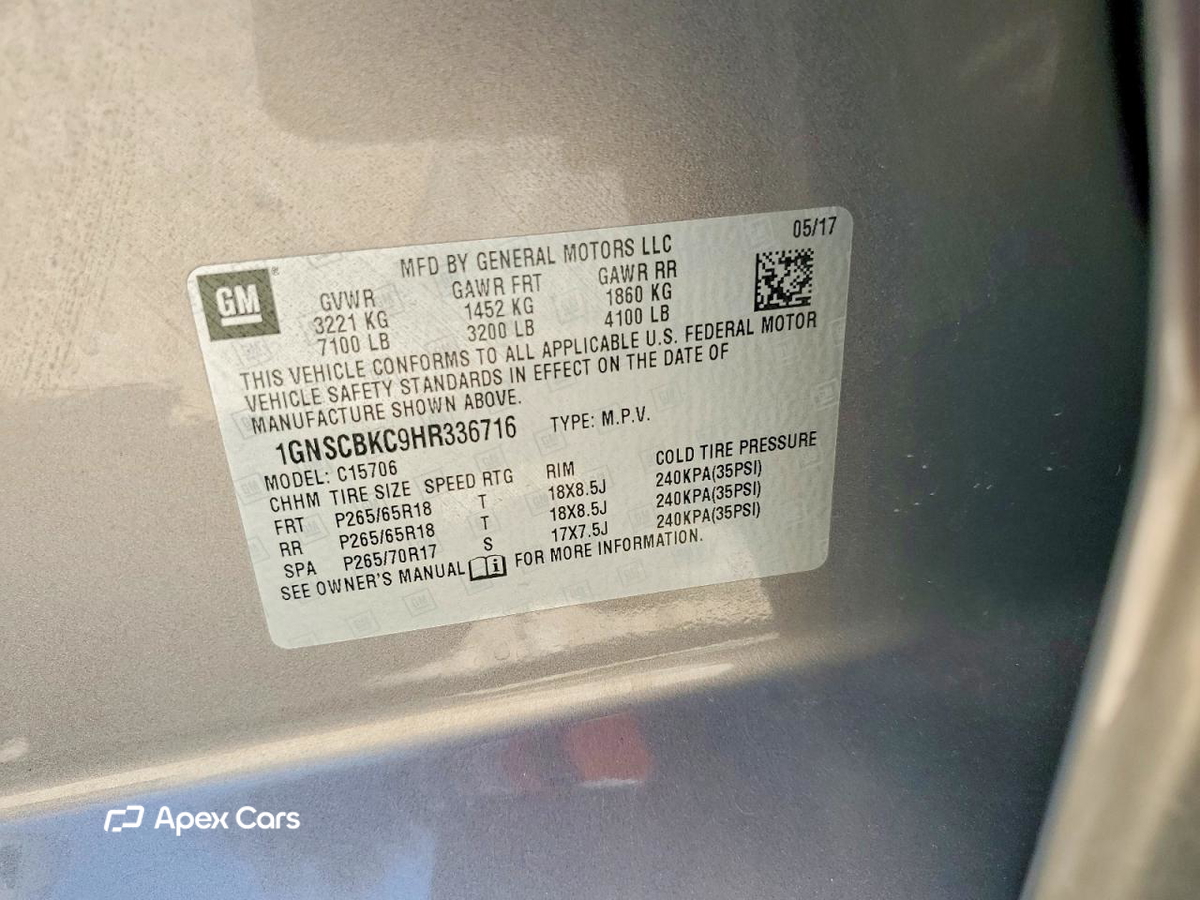 Chevrolet Tahoe 2017
