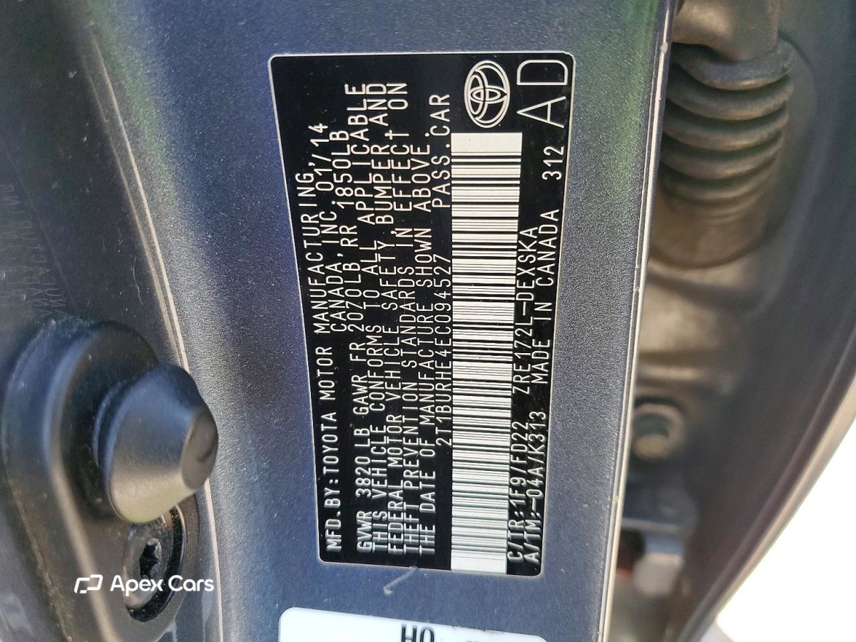 Toyota Corolla 2014