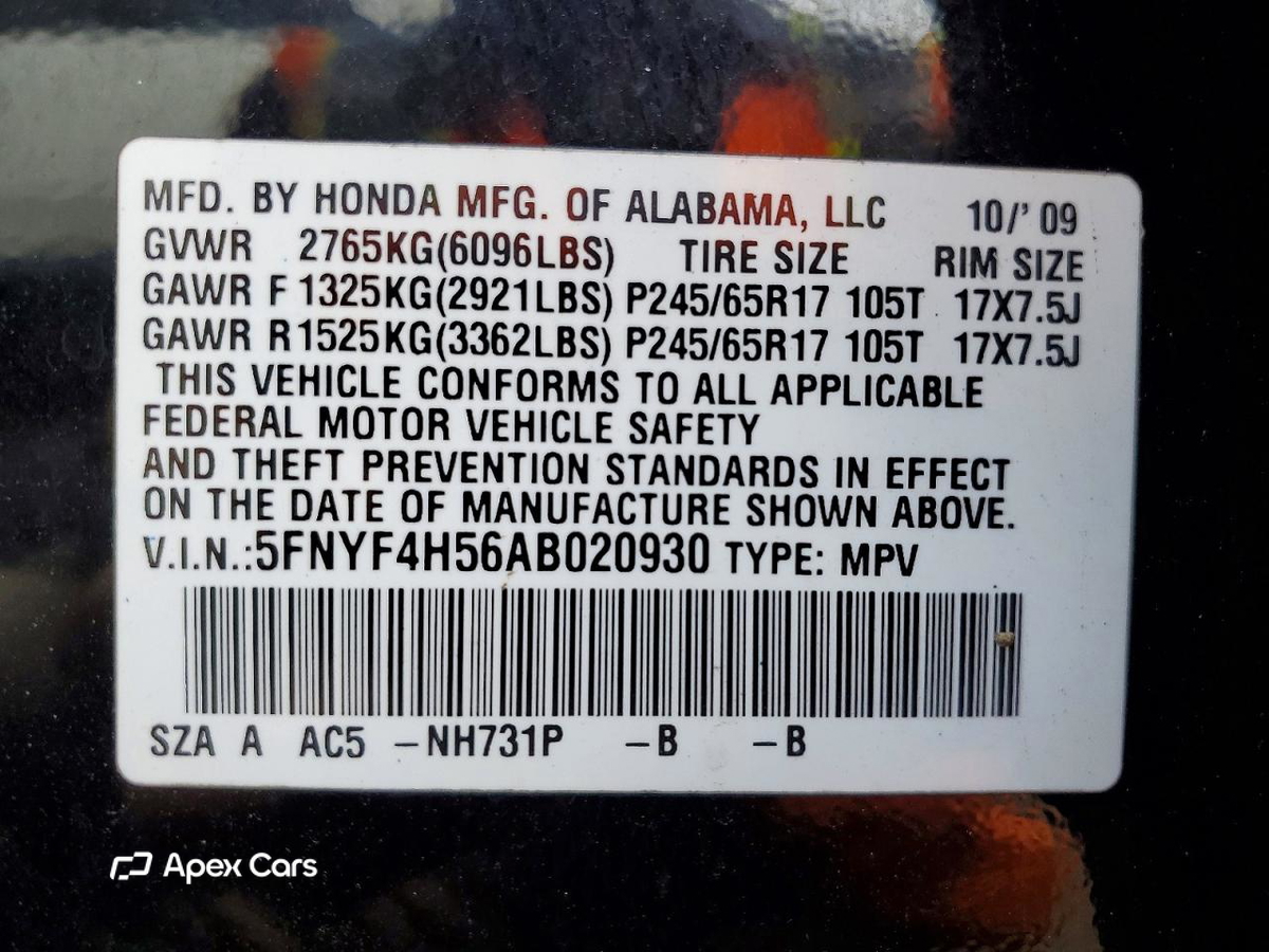Honda Pilot 2010