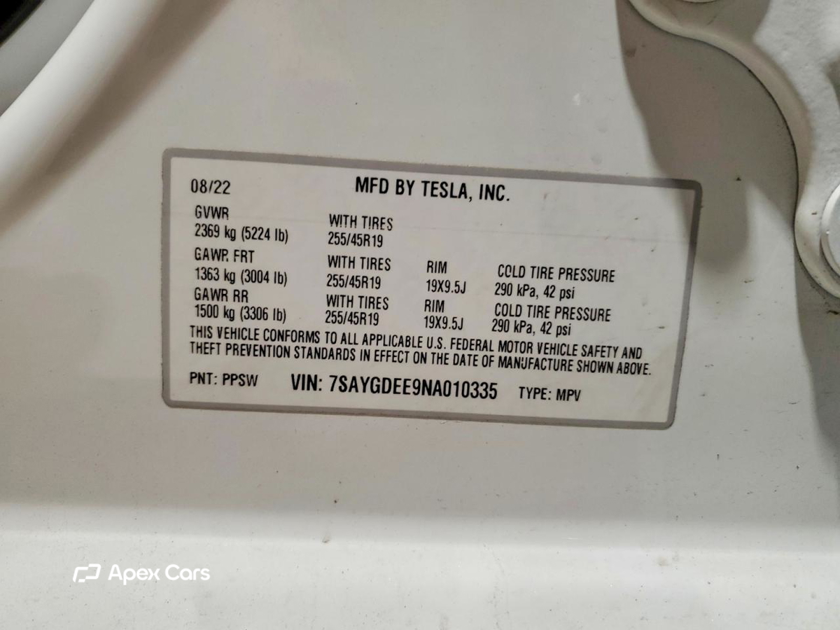 Tesla Model Y 2022