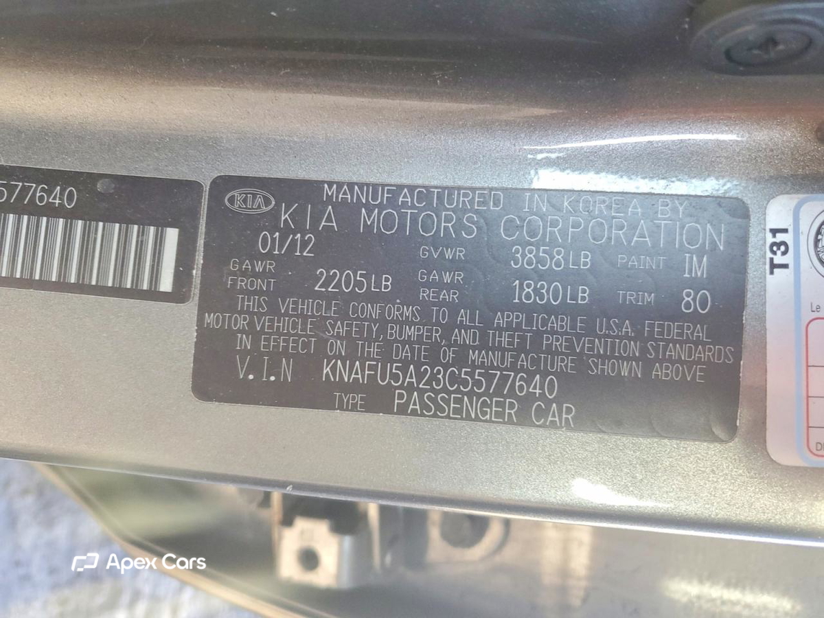 Kia Forte 2012