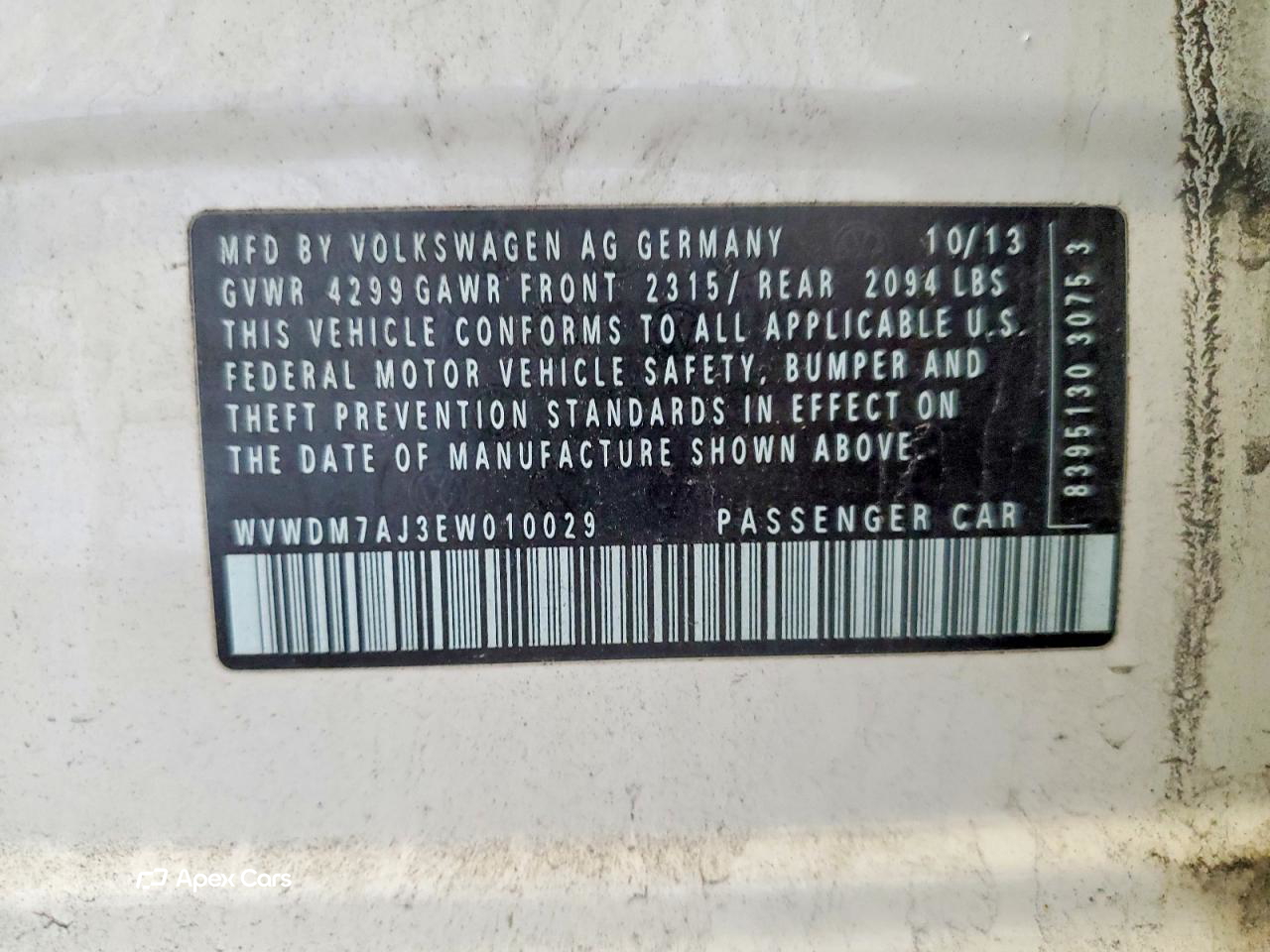 Volkswagen Golf 2014