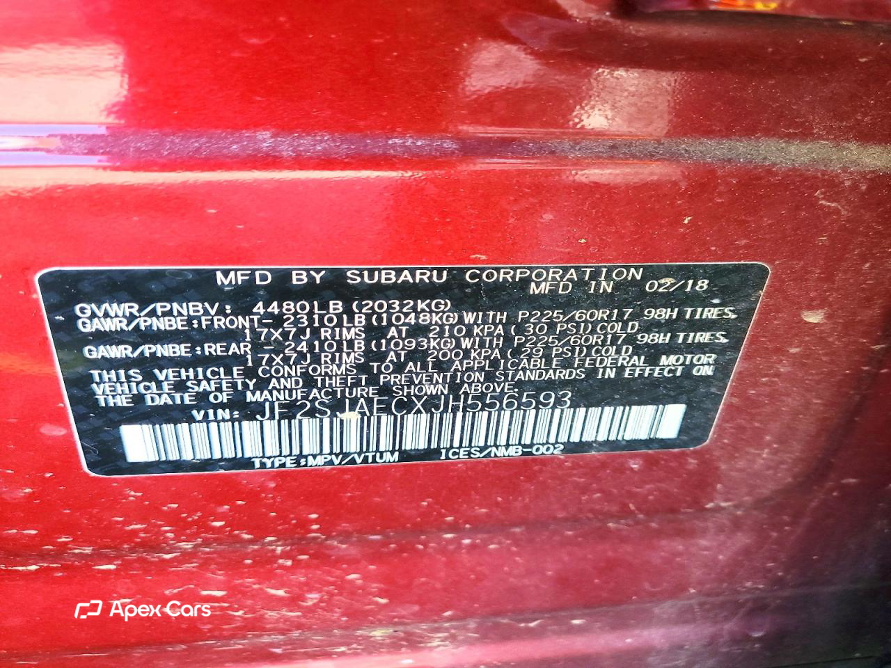 Subaru Forester 2018