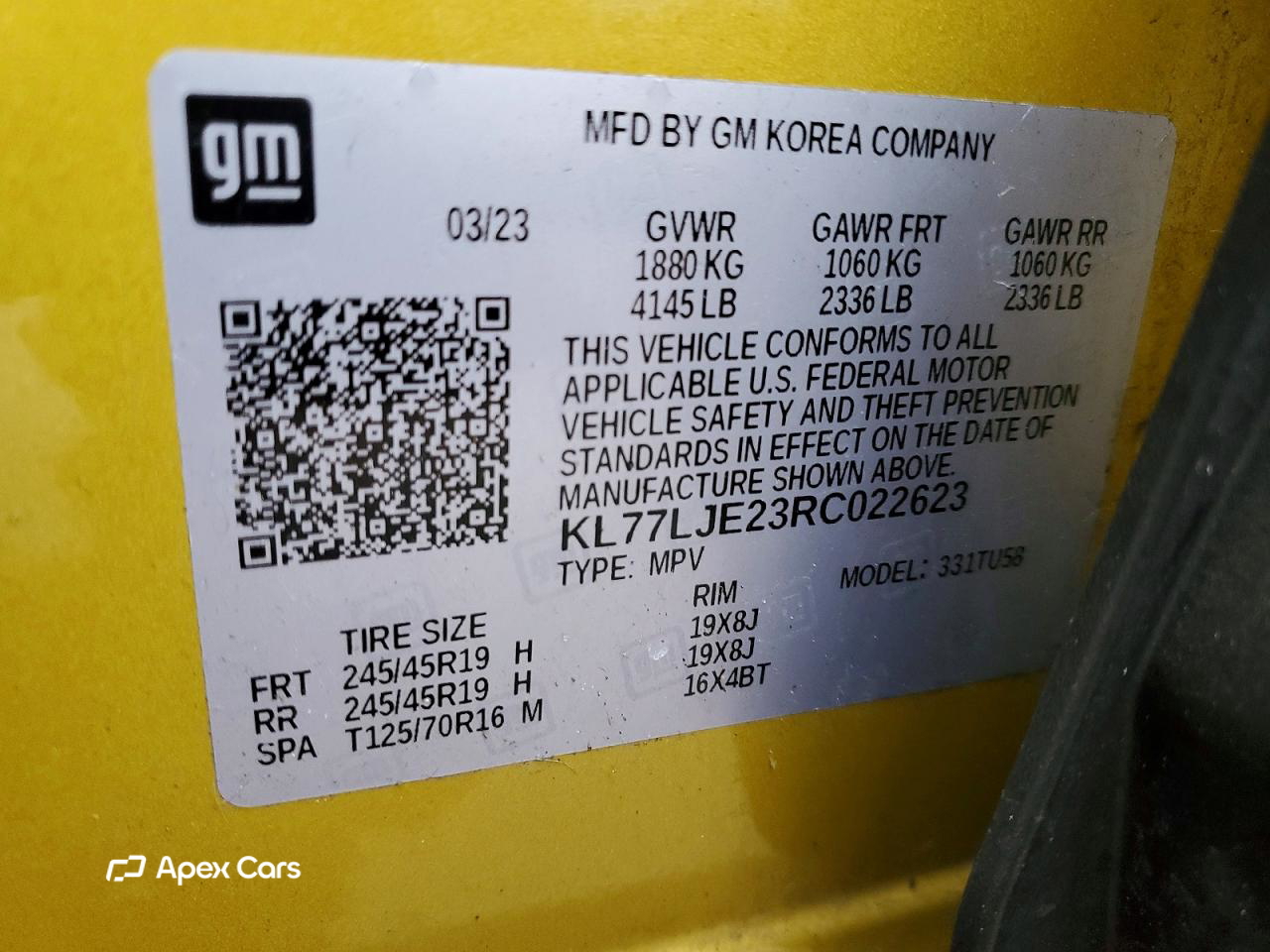 Chevrolet Trax 2024