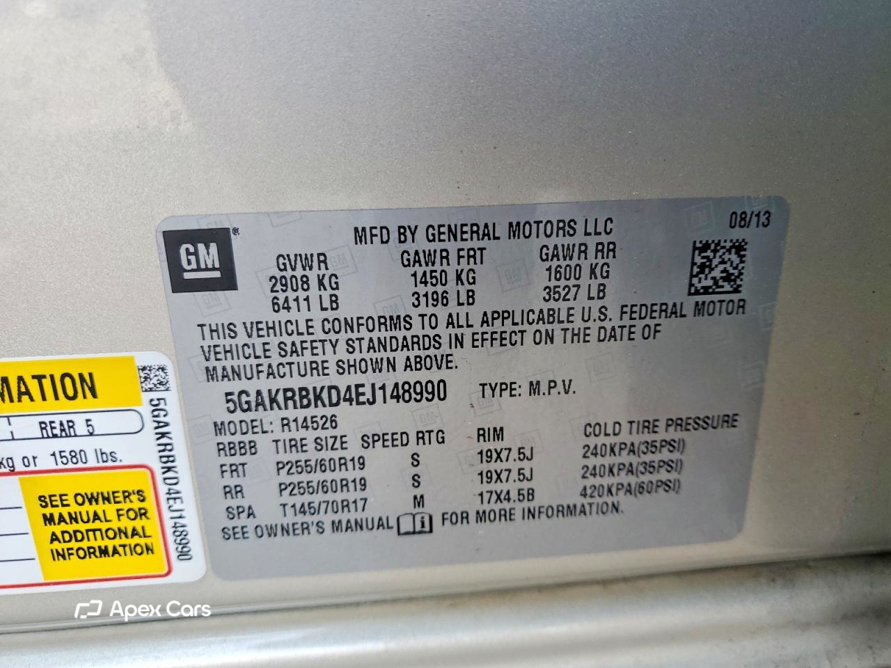 Buick Enclave 2014