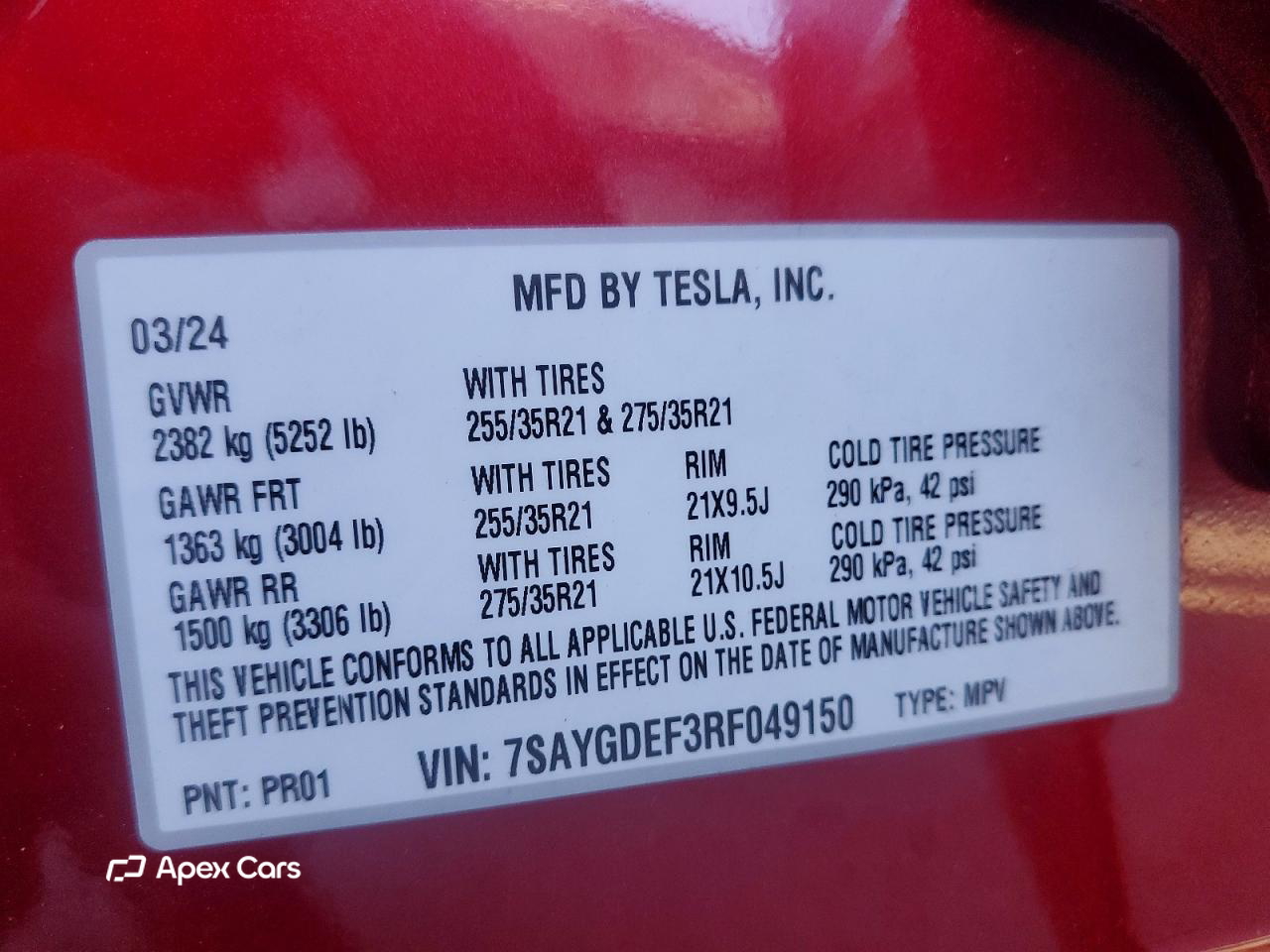 Tesla Model Y 2024