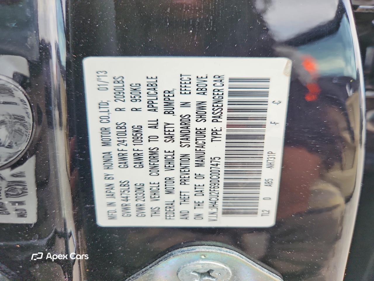 Acura TSX 2013