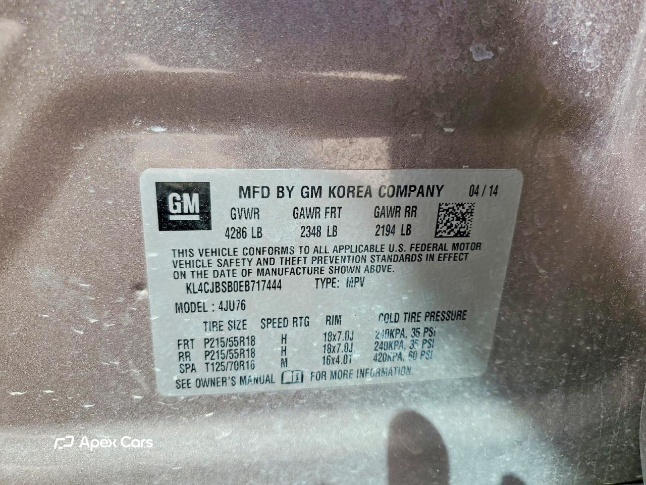 Buick Encore 2014
