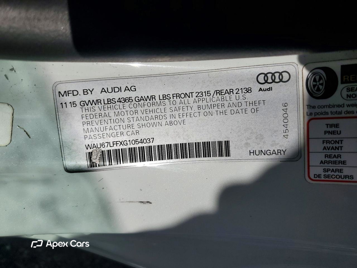 Audi A3 2016