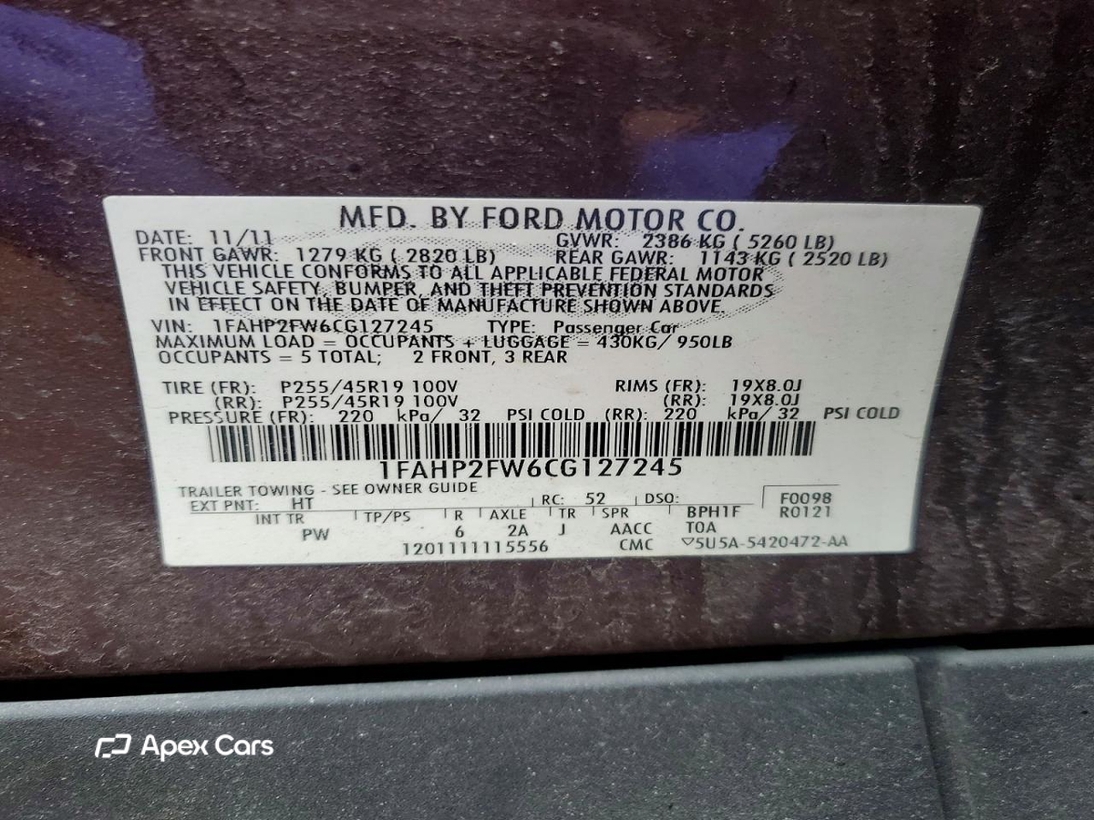 Ford Taurus 2012