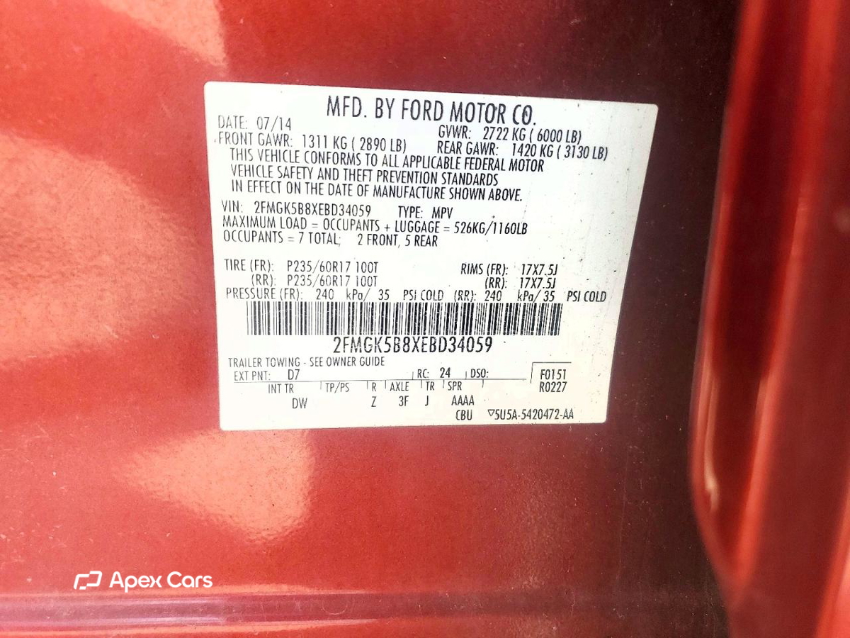 Ford Flex 2014