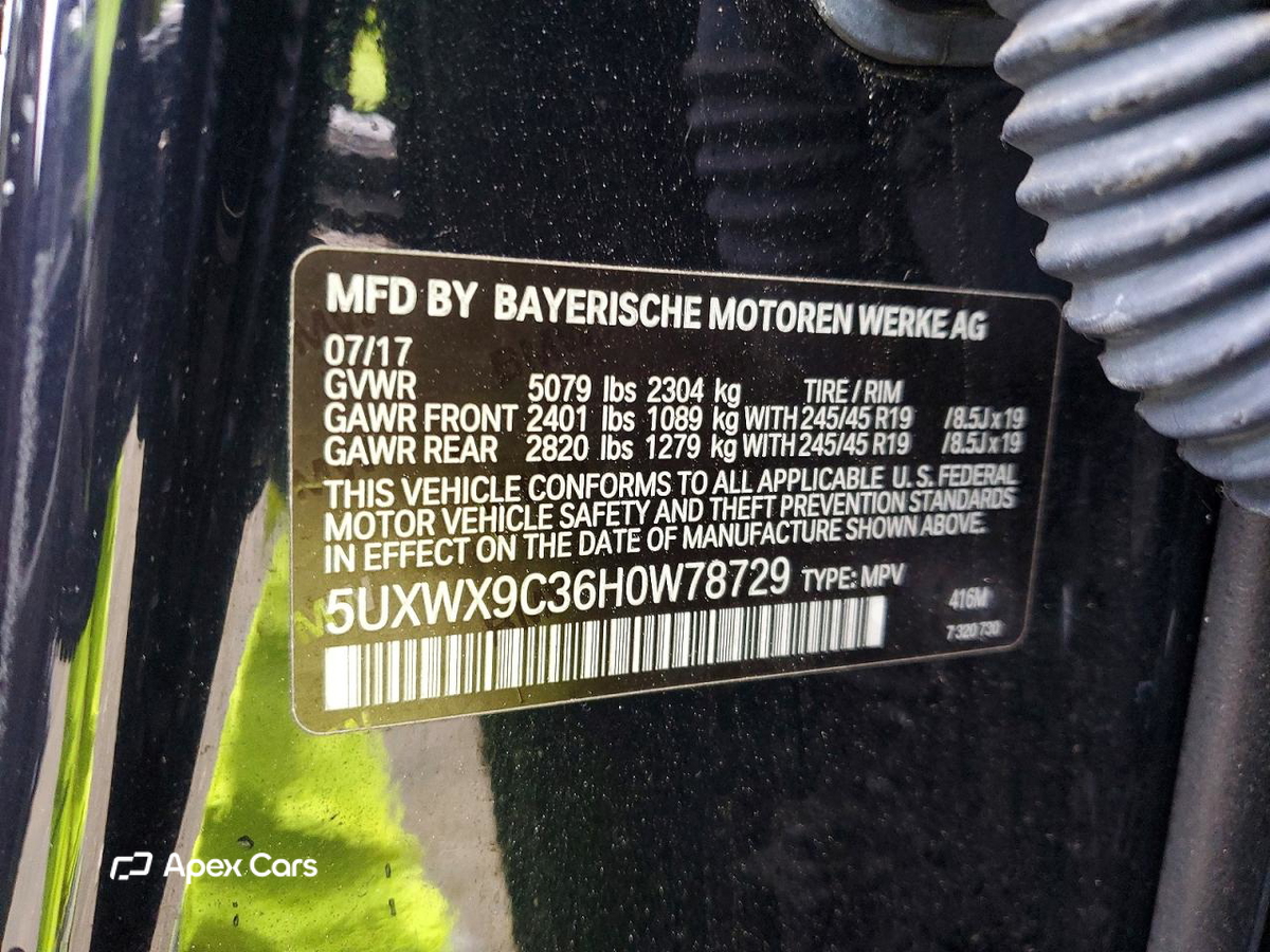 BMW X3 2017
