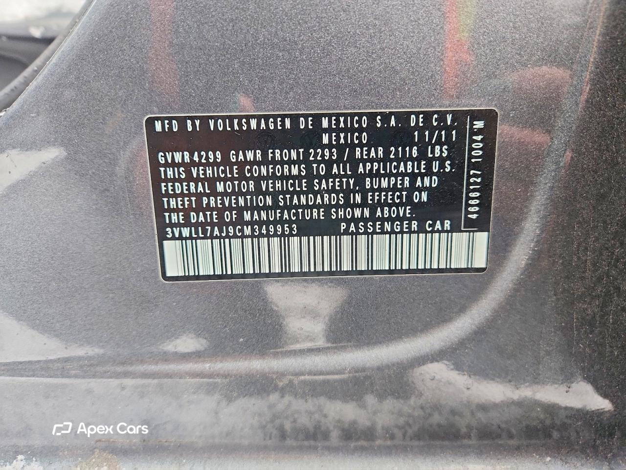 Volkswagen Jetta 2012