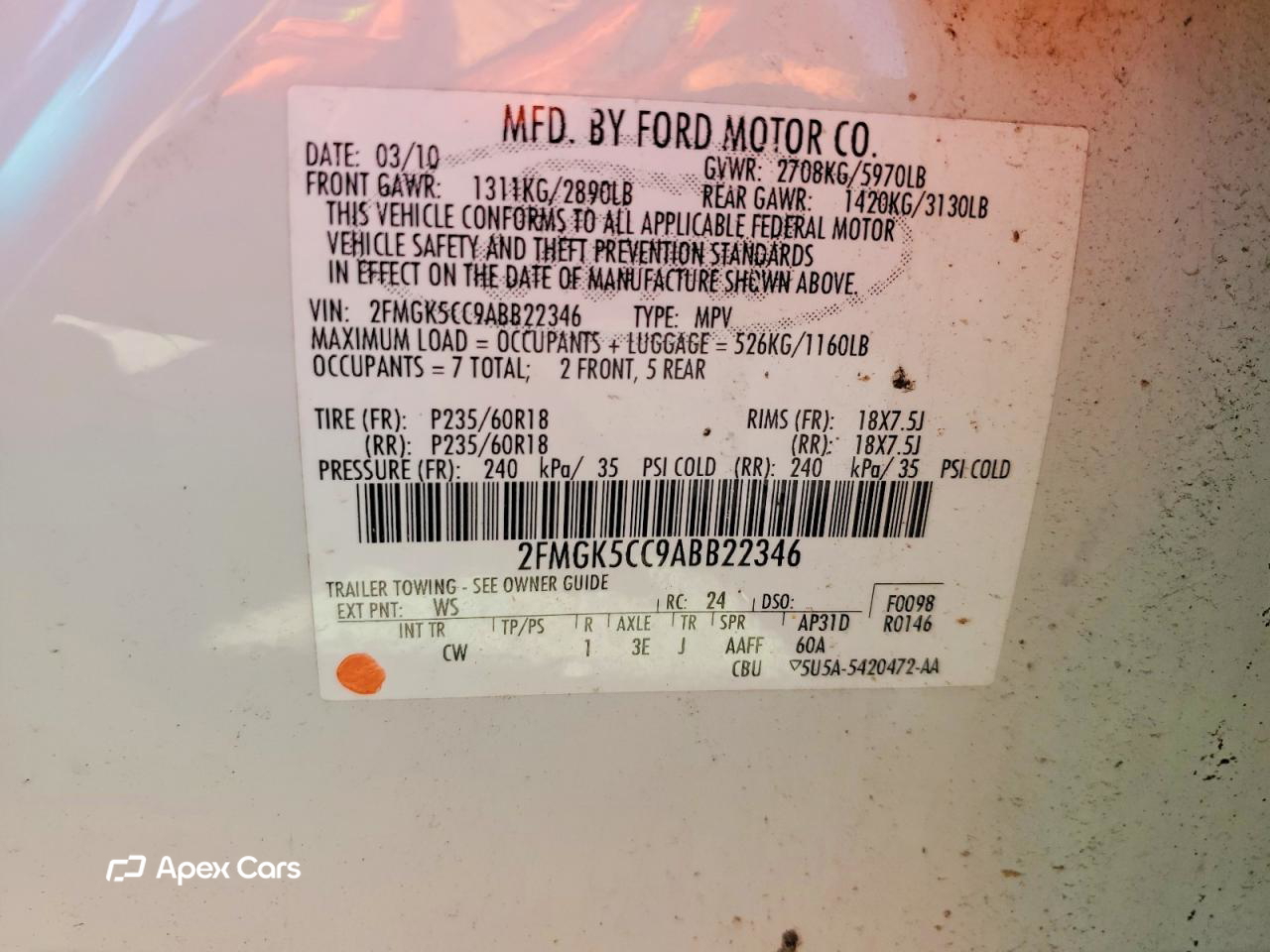 Ford Flex 2010