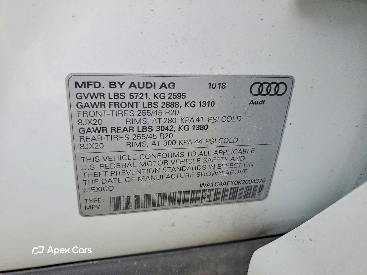 Audi SQ5 2019