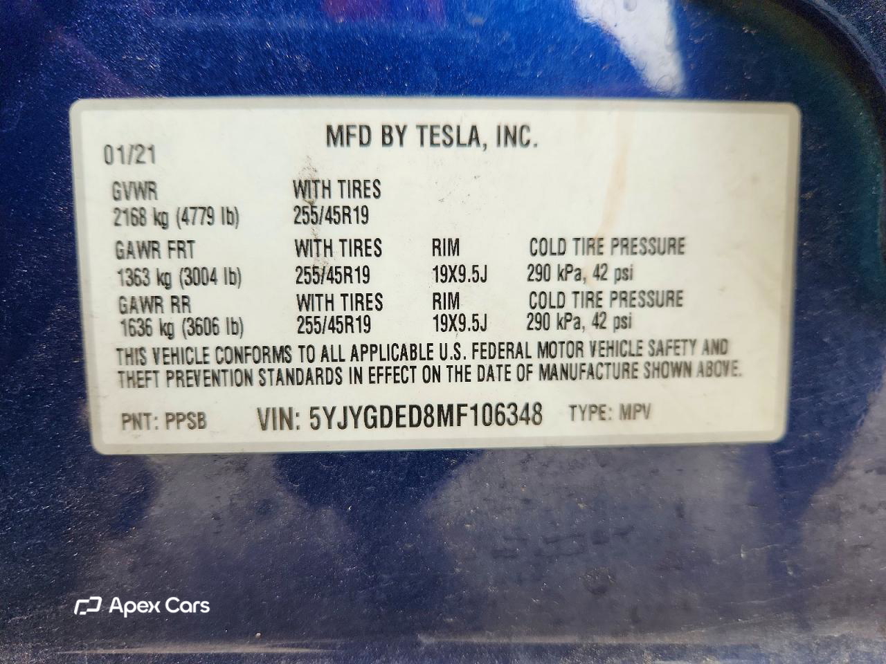 Tesla Model Y 2021
