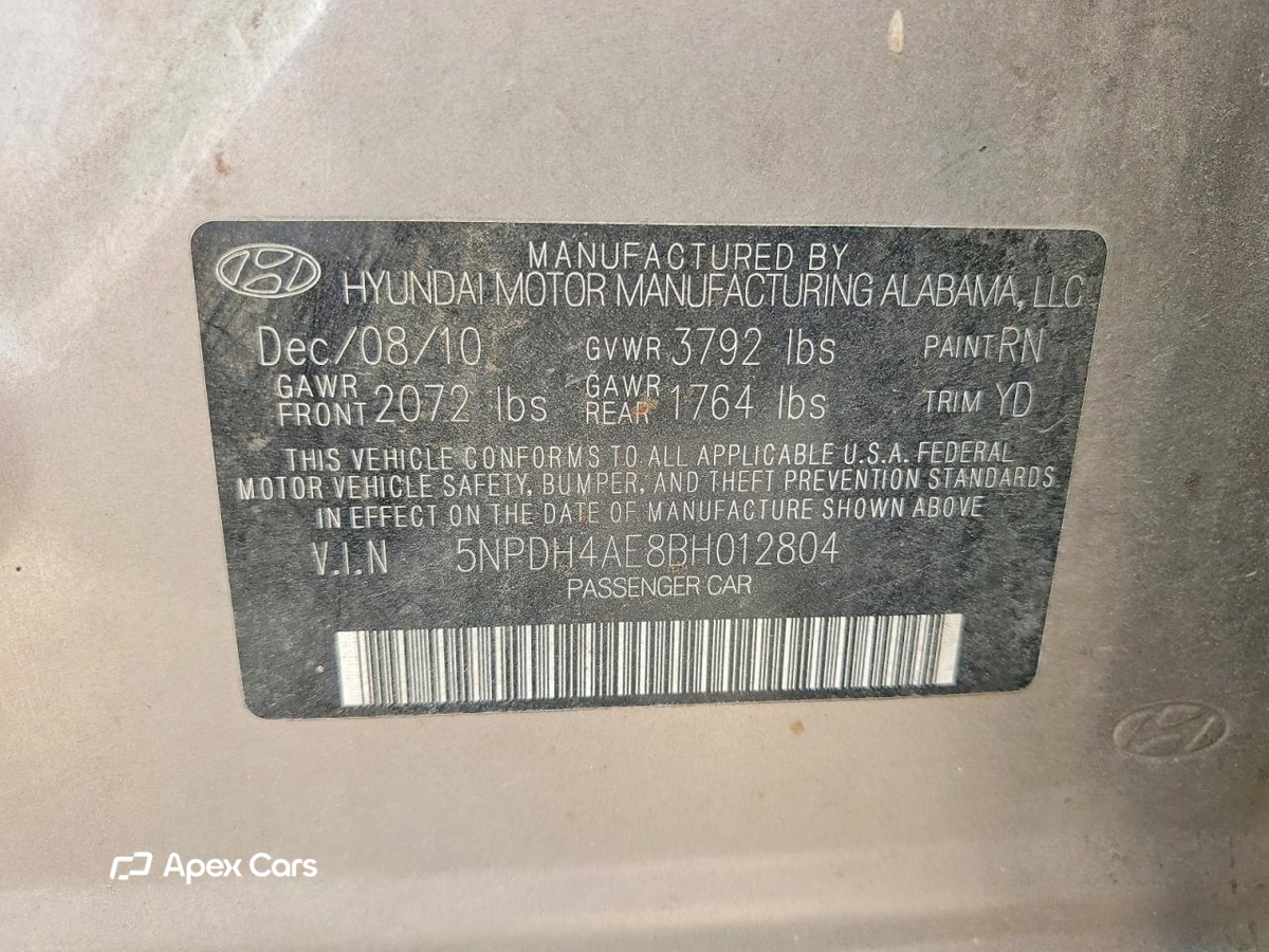 Hyundai Elantra 2011