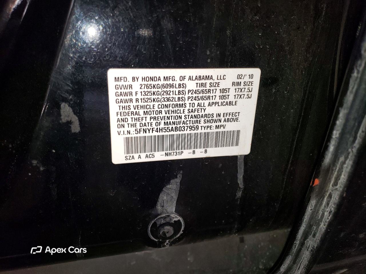 Honda Pilot 2010