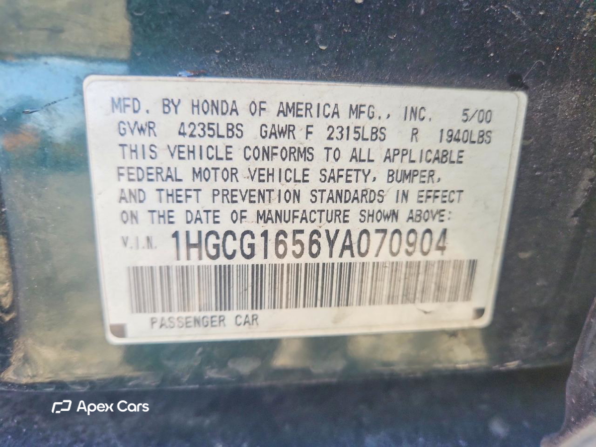 Honda Accord 2000