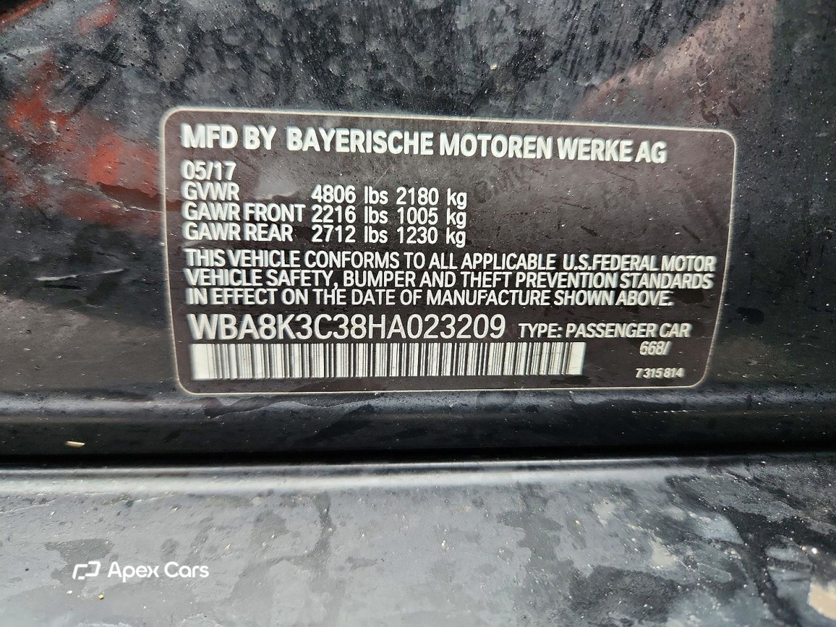 BMW Series 3 2017
