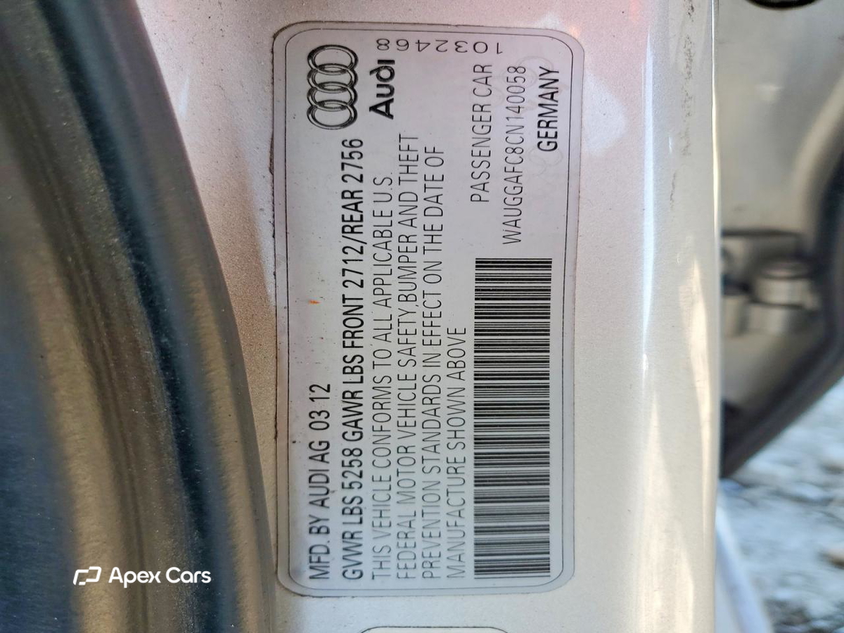Audi A6 2012