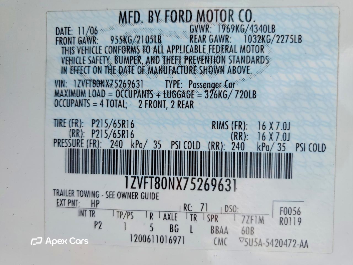 Ford Mustang 2007