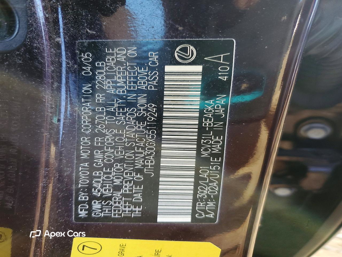 Lexus ES 2005