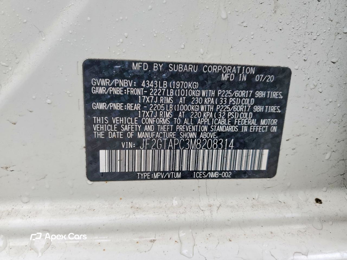 Subaru XV 2021