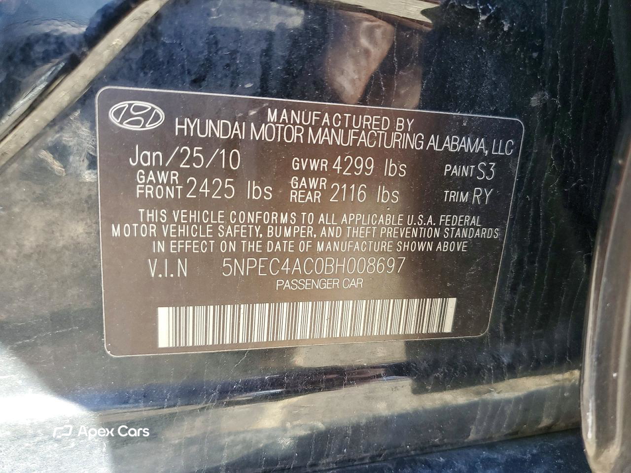 Hyundai Sonata 2011