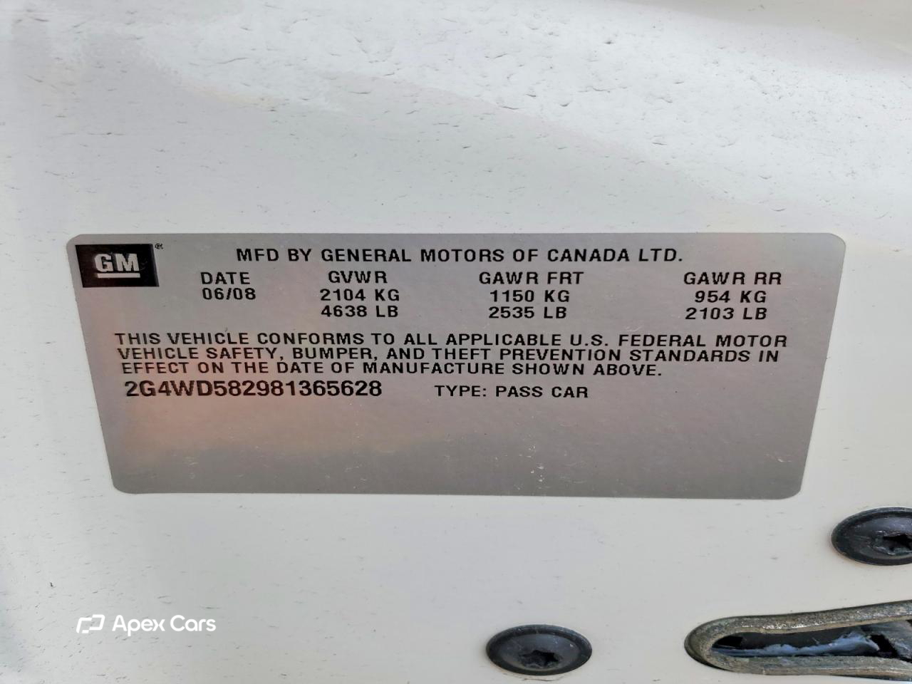 Buick LaCrosse 2008
