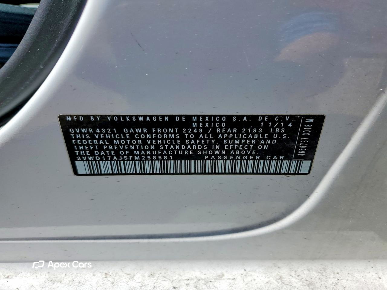 Volkswagen Jetta 2015