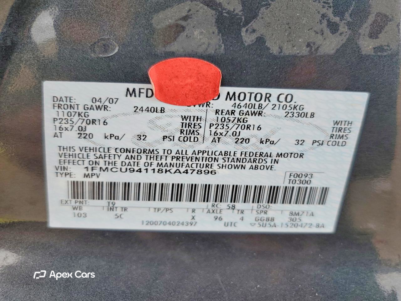 Ford Escape 2008