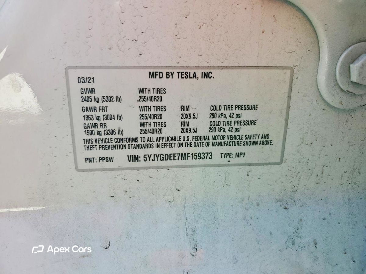Tesla Model Y 2021
