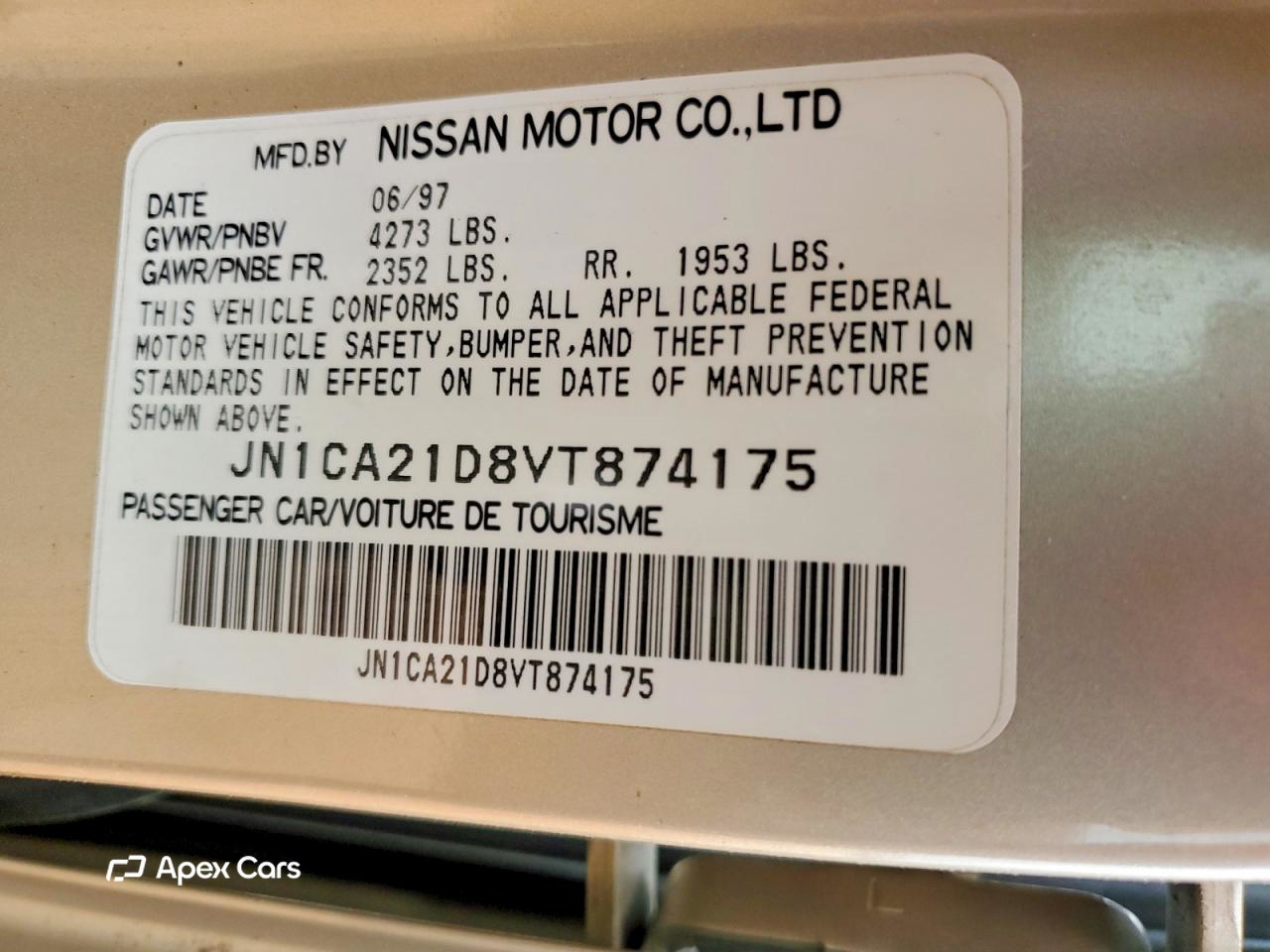 Nissan Maxima 1997