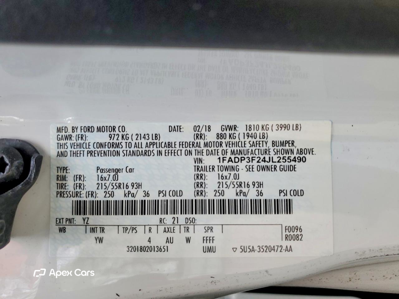 Ford Focus 2018