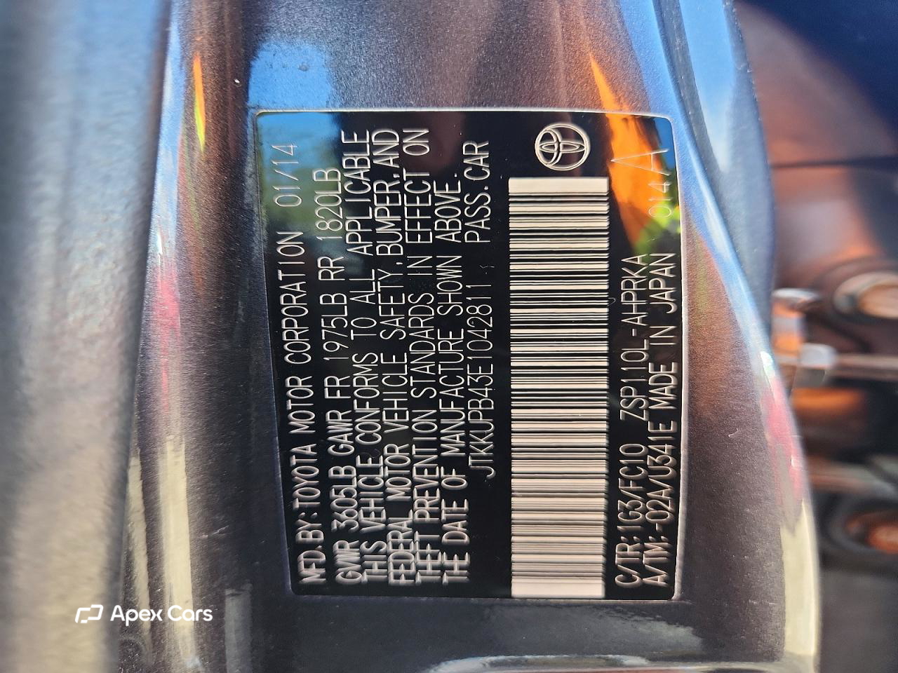Scion xD 2014