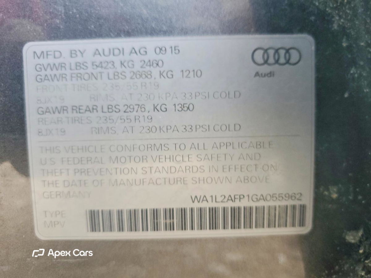 Audi Q5 2016