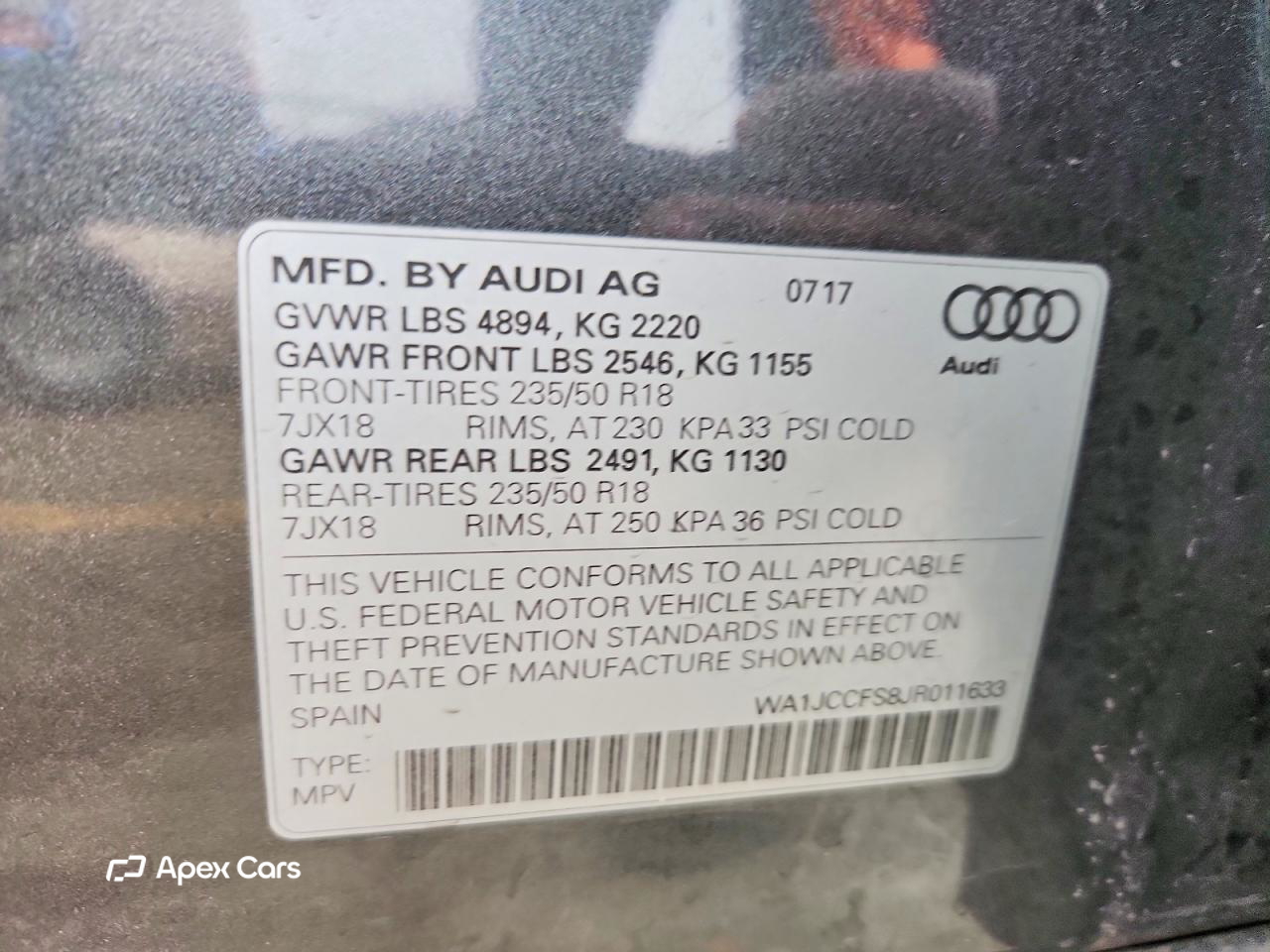 Audi Q3 2018