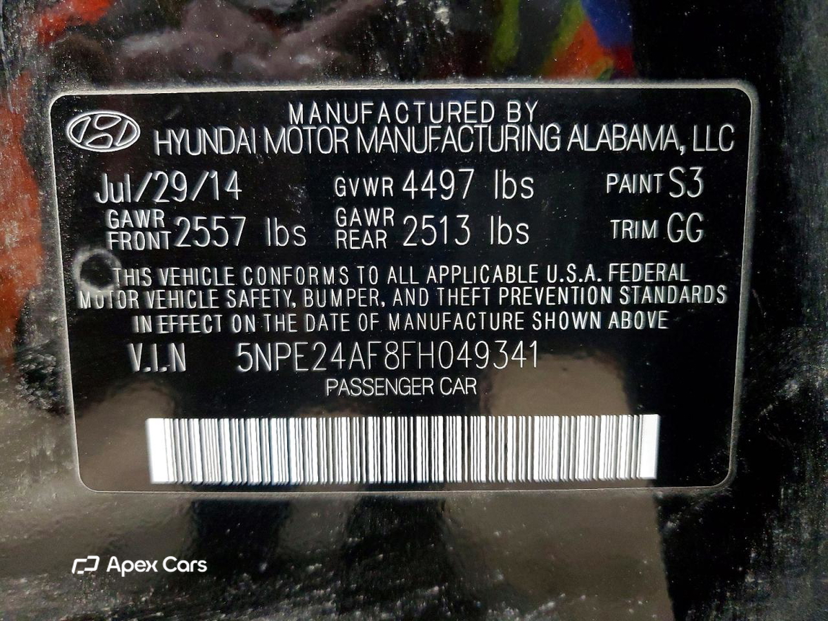Hyundai Sonata 2015