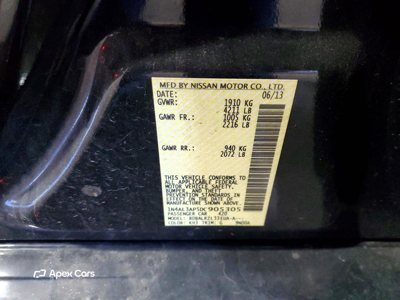 Nissan Altima 2013