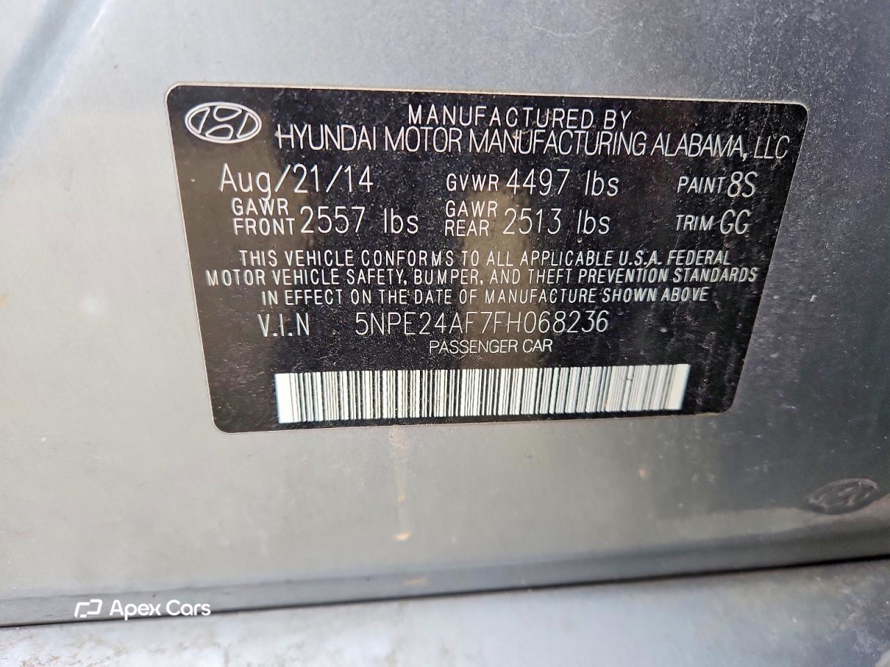 Hyundai Sonata 2015