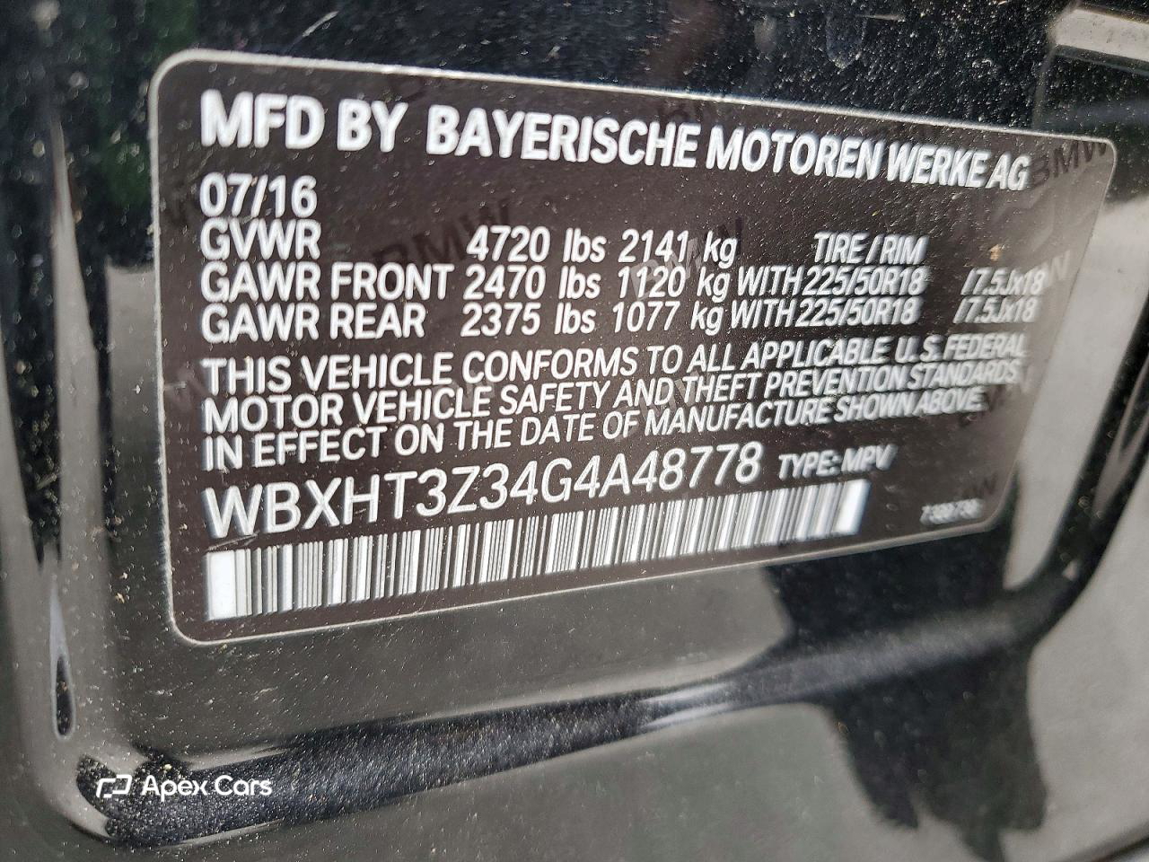 BMW X1 2016