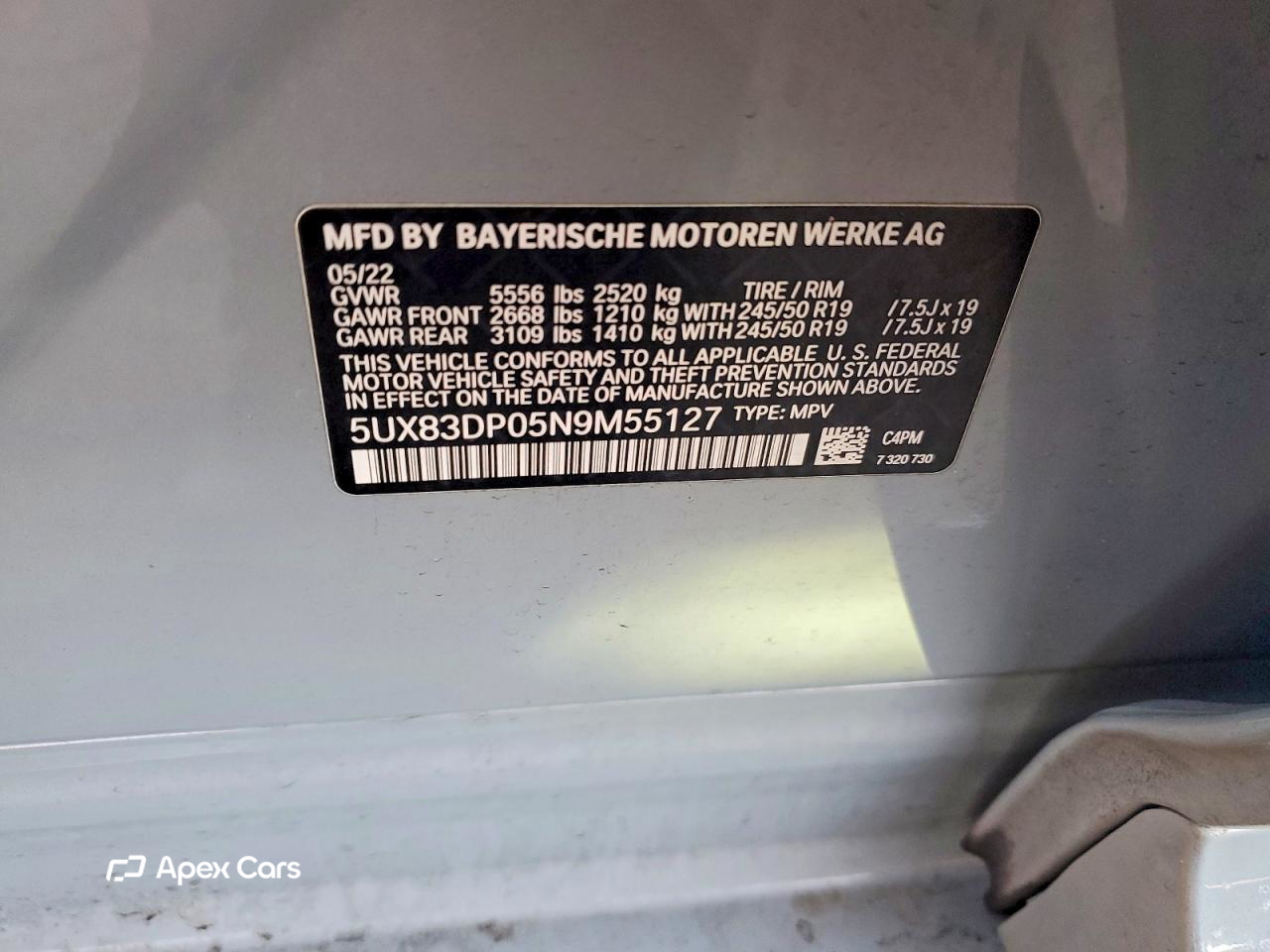 BMW X3 2022