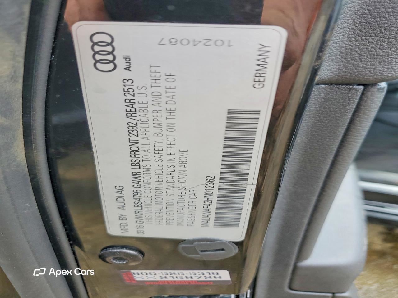 Audi A4 2017