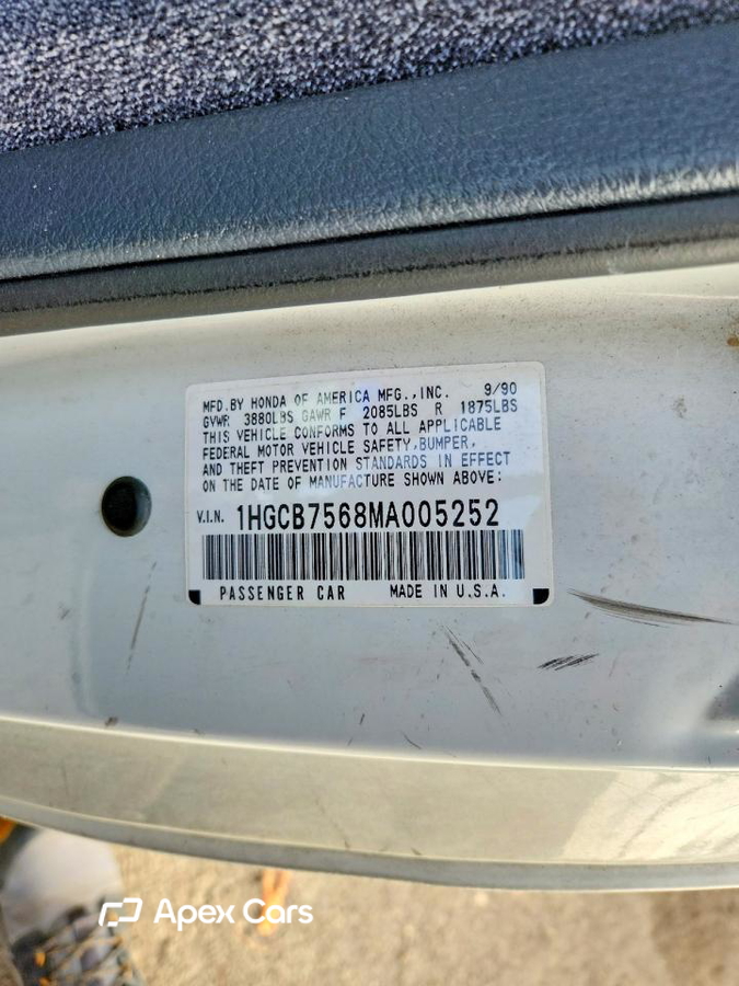 Honda Accord 1991