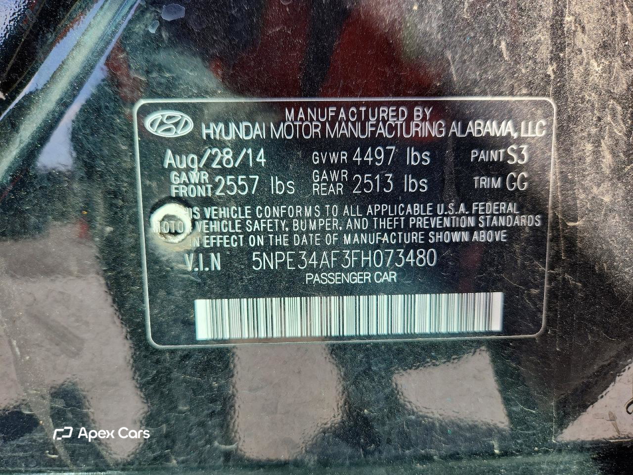 Hyundai Sonata 2015