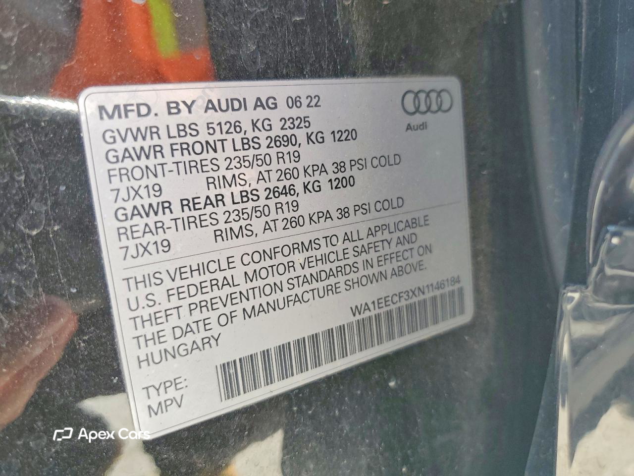 Audi Q3 2022