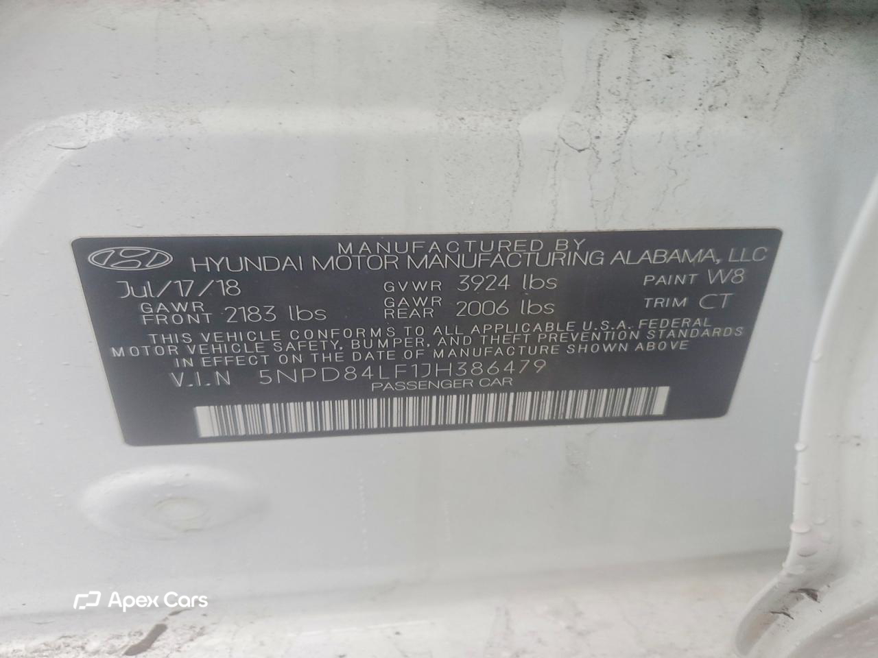 Hyundai Elantra 2018