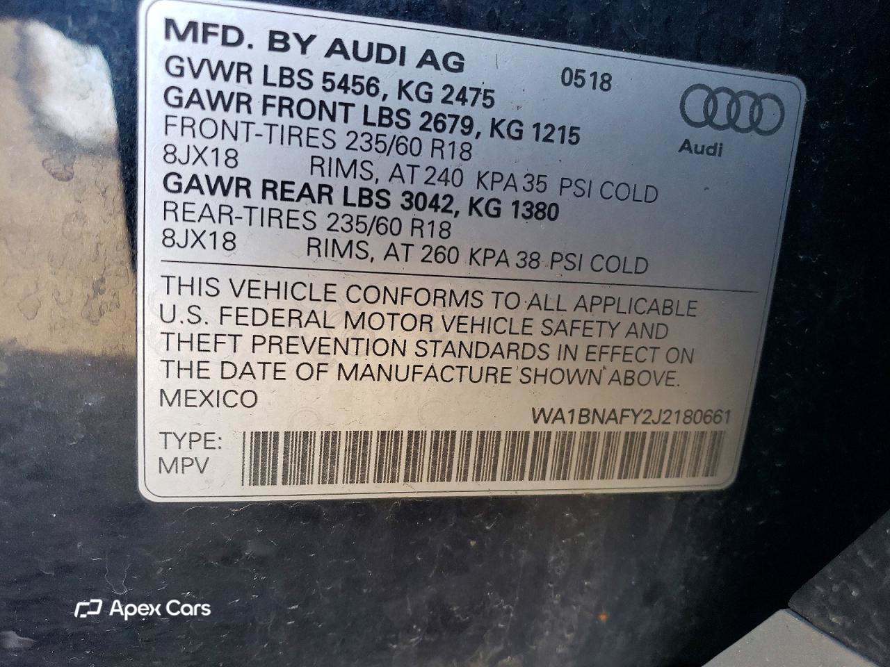 Audi Q5 2018